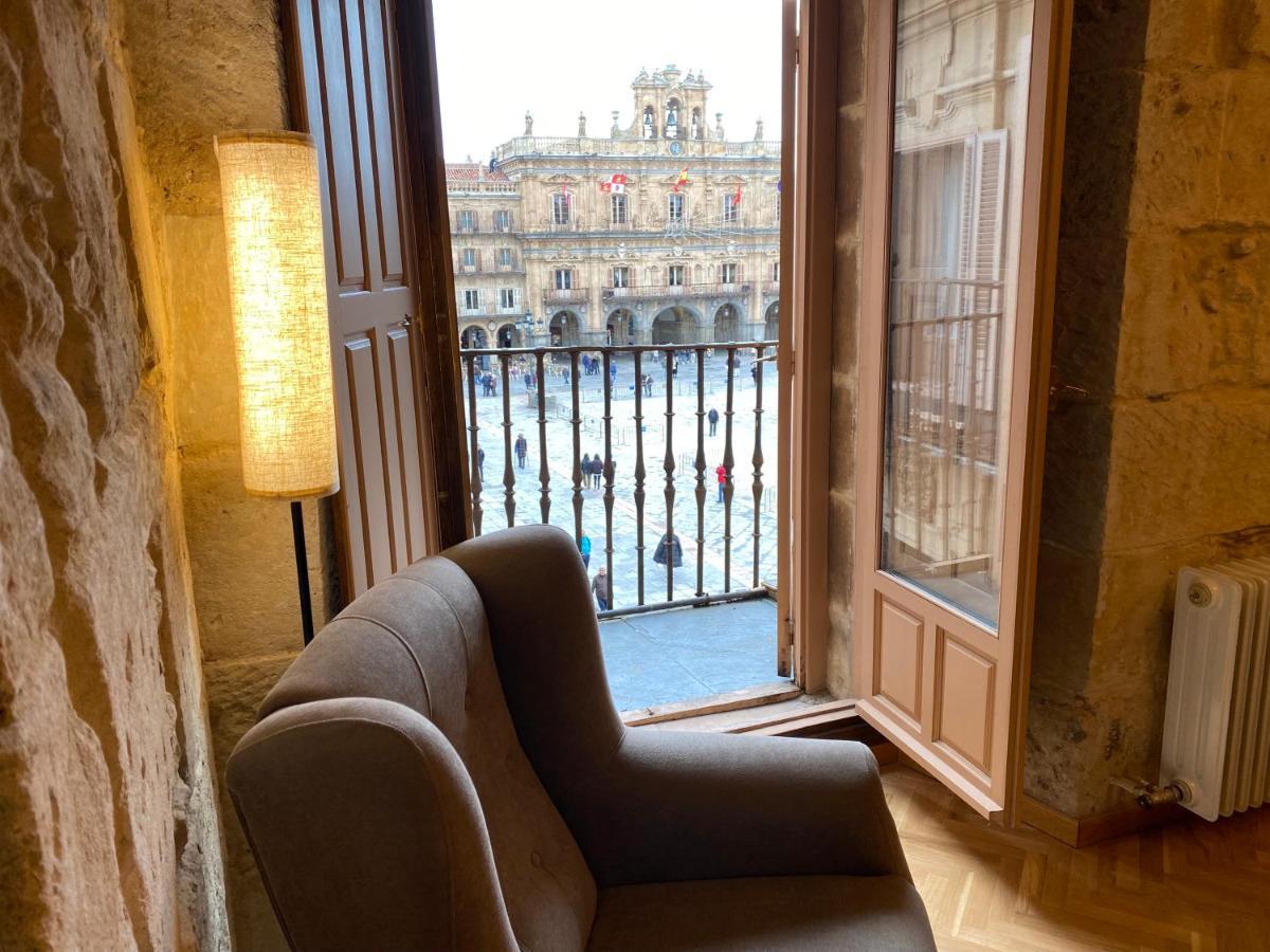 Apartamento Plaza Mayor Salamanca Con 2 Balcones A La Misma Plaza Mayor Ngoại thất bức ảnh