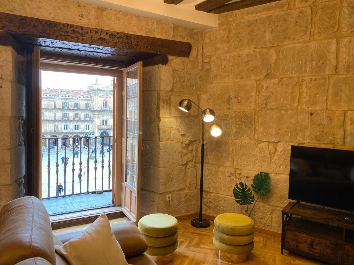 Apartamento Plaza Mayor Salamanca Con 2 Balcones A La Misma Plaza Mayor Ngoại thất bức ảnh