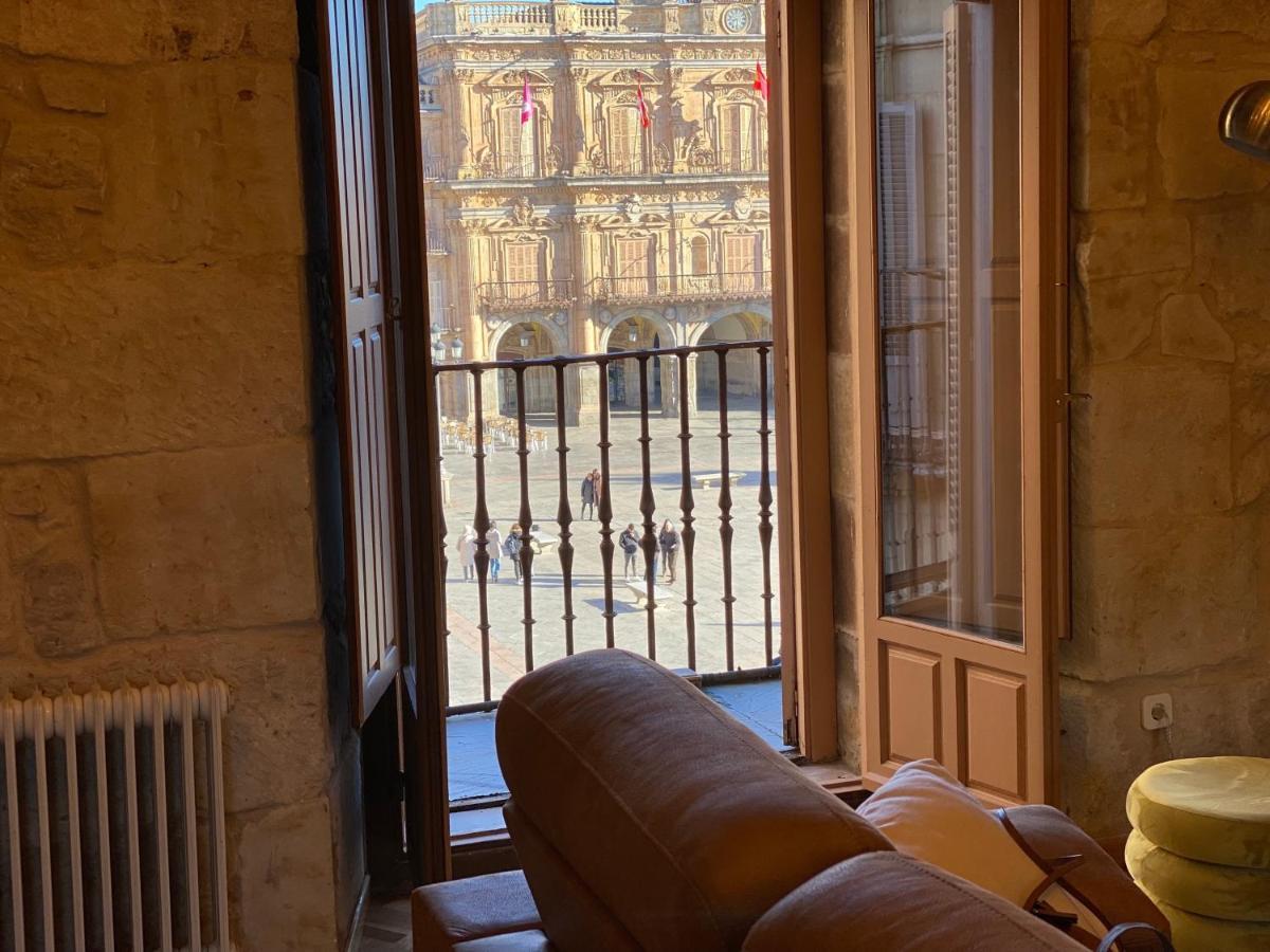 Apartamento Plaza Mayor Salamanca Con 2 Balcones A La Misma Plaza Mayor Ngoại thất bức ảnh